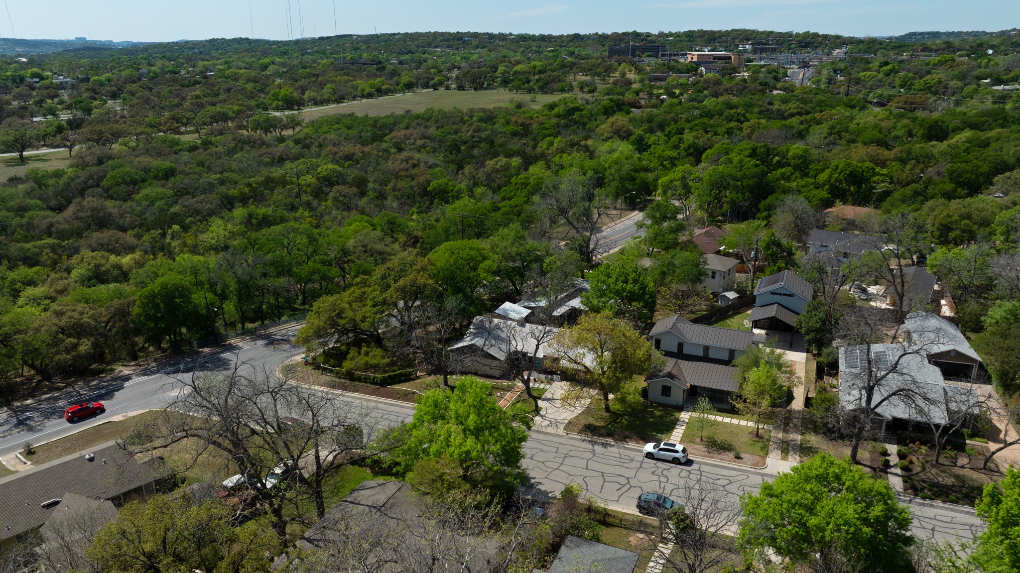 5600 Bull Creek Road Austin, TX 78756 - Photo 30 of 33 an aerial view of multiple house