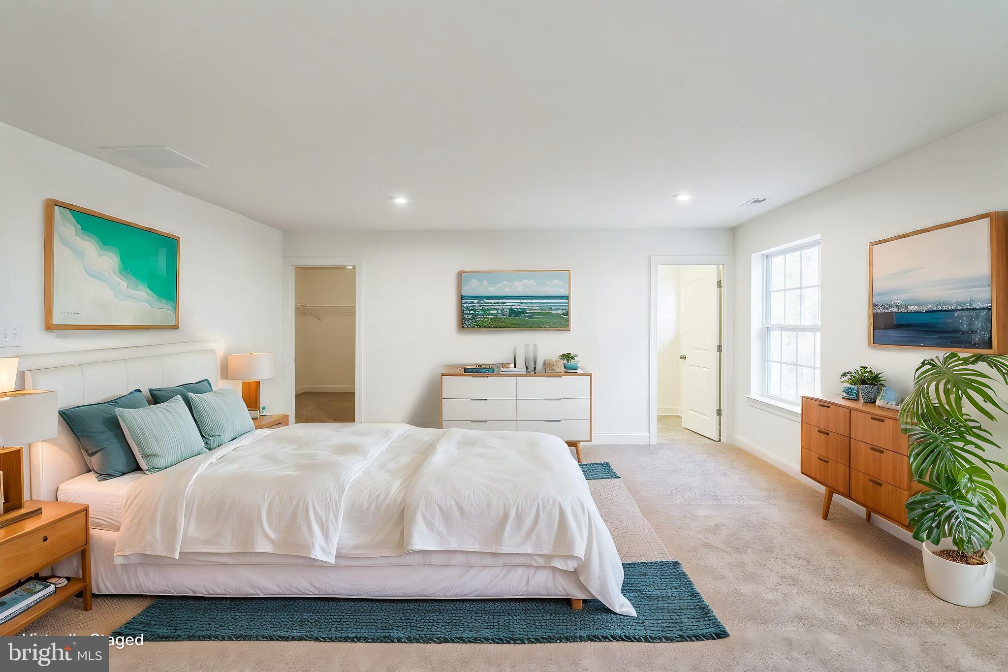 147 A Rocktown Road Ringoes, NJ 08551 - Photo 11 of 49 a bedroom with a bed mirror and window