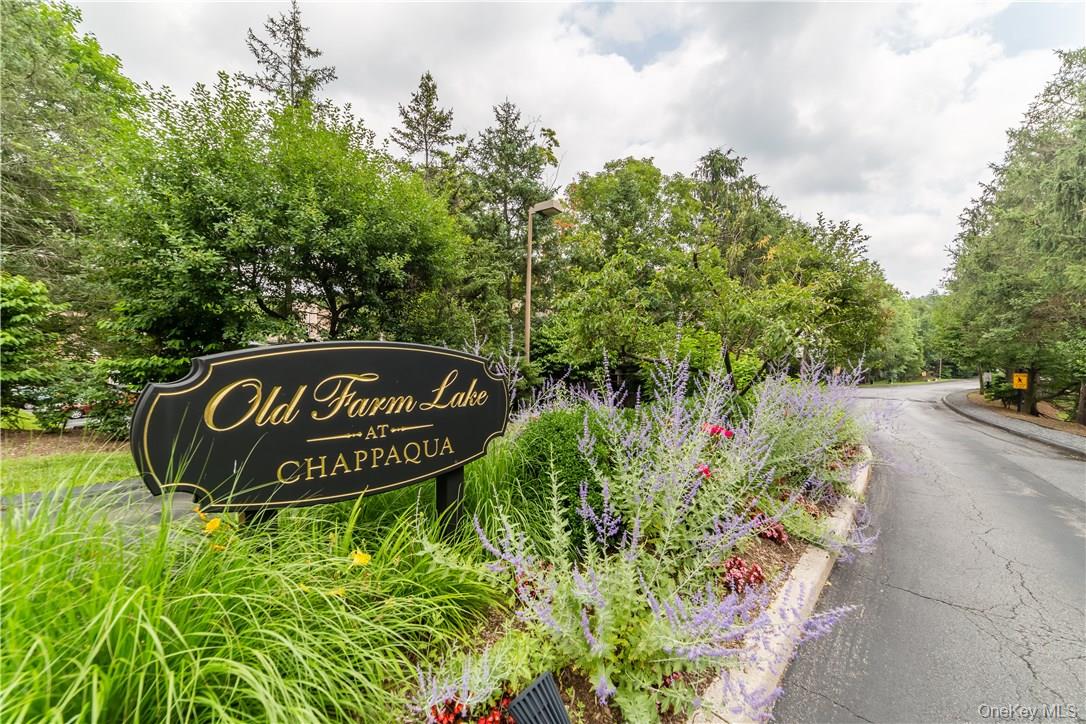 103 Rambling Brook Road Chappaqua, NY 10514 - Photo 29 of 33 a view of outdoor space with signage and flags