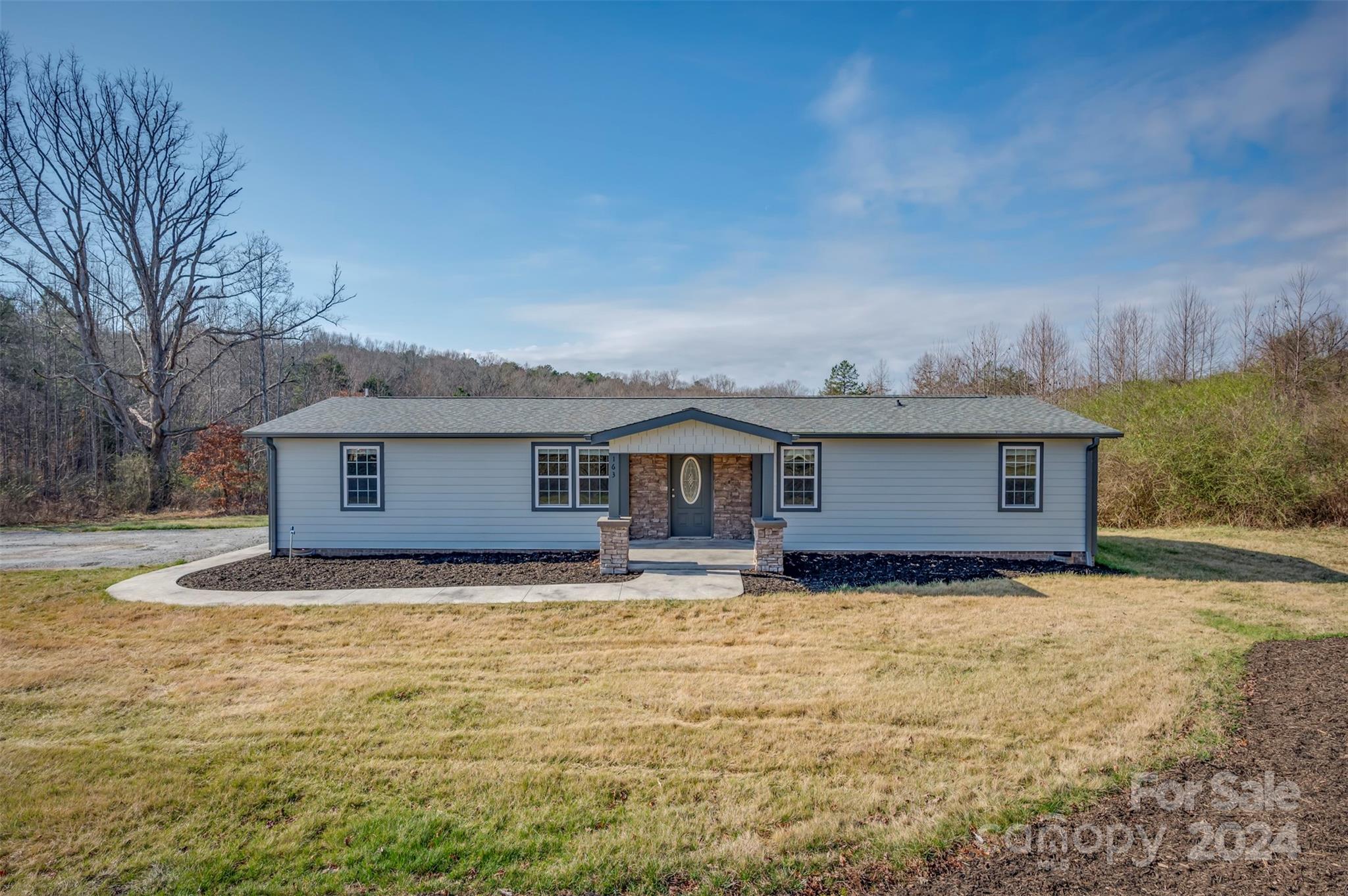 163 Mountain Creek Road Rutherfordton, NC 28139 - Photo 1 of 35 a view of a house with a yard