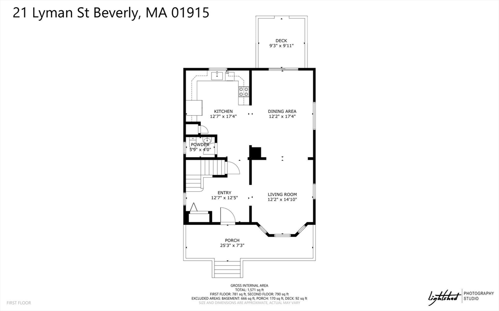 21 Lyman Street Beverly, MA 01915 - Photo 31 of 33 a picture of a floor plan
