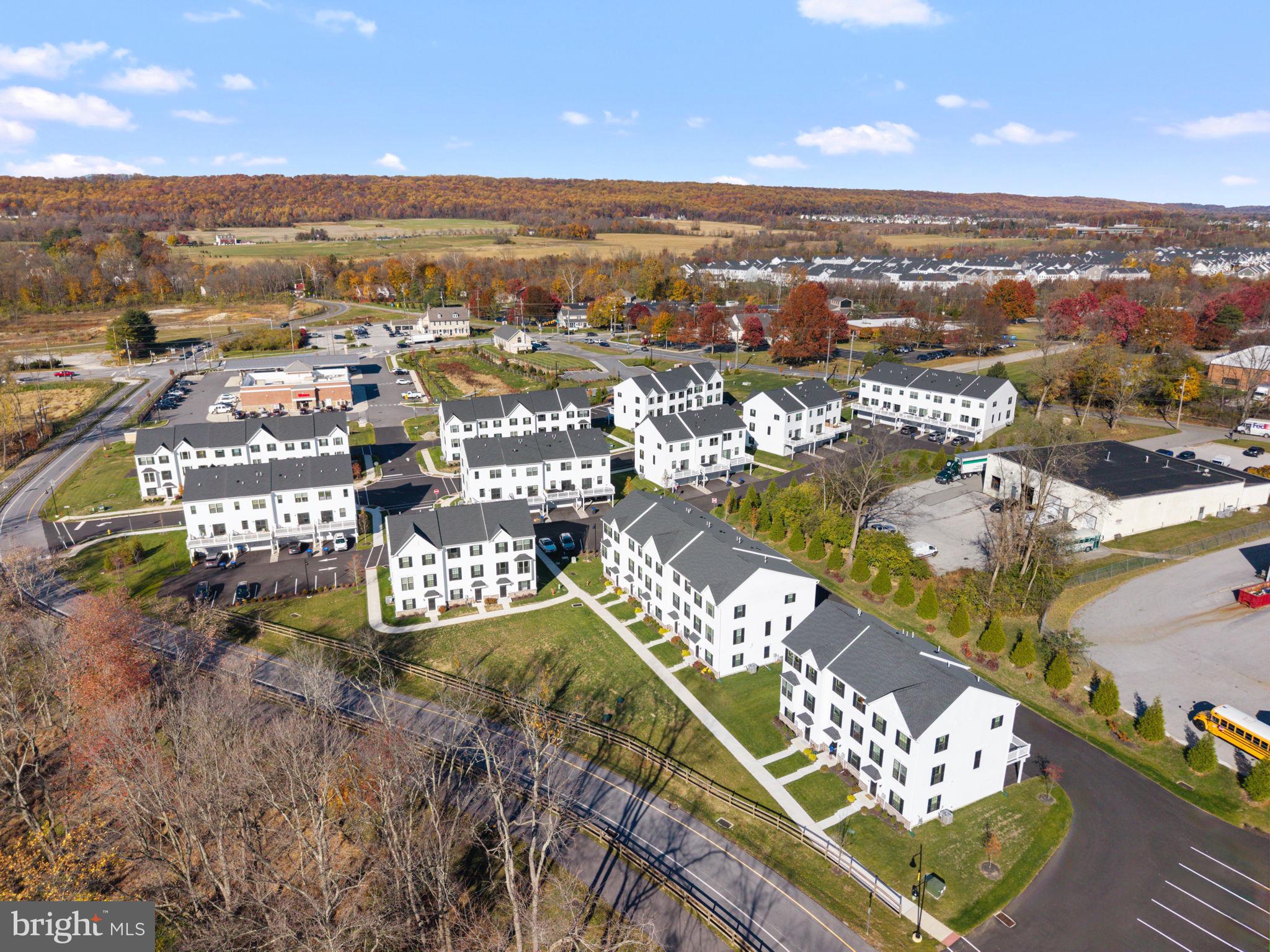 316 Longs Peak Way Exton, PA 19341 - Photo 46 of 46 an aerial view of residential houses with outdoor space