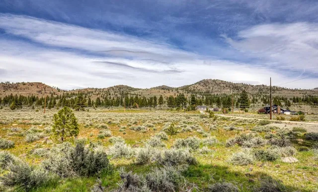 a view of lake with mountain
