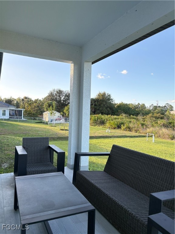 2608 25th Street West Lehigh Acres, FL 33971 - Photo 27 of 27 a view of outdoor space with seating