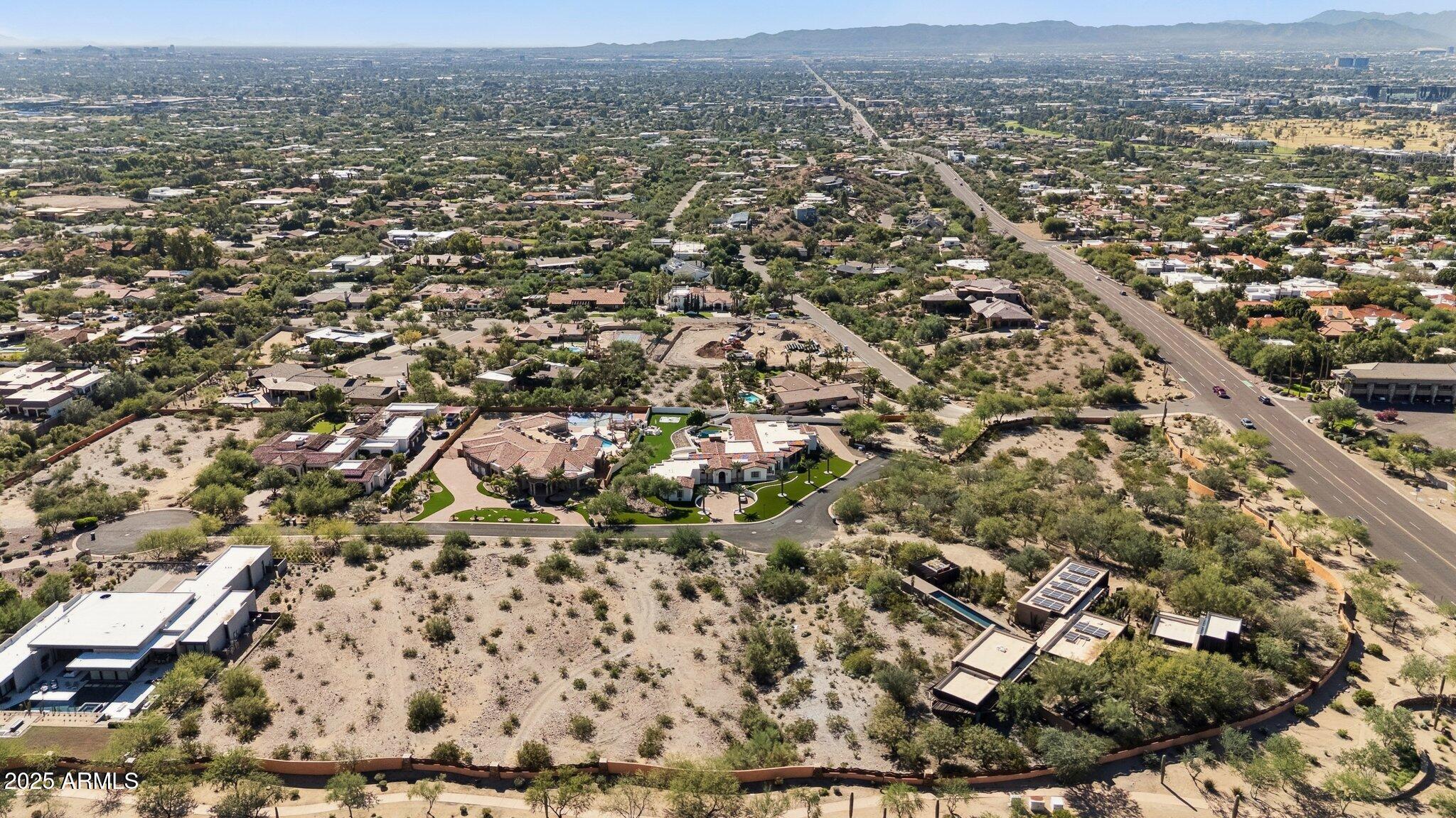 6300 North 33rd Street, Unit 1 Paradise Valley, AZ 85253 - Photo 10 of 15 an aerial view of residential houses with outdoor space