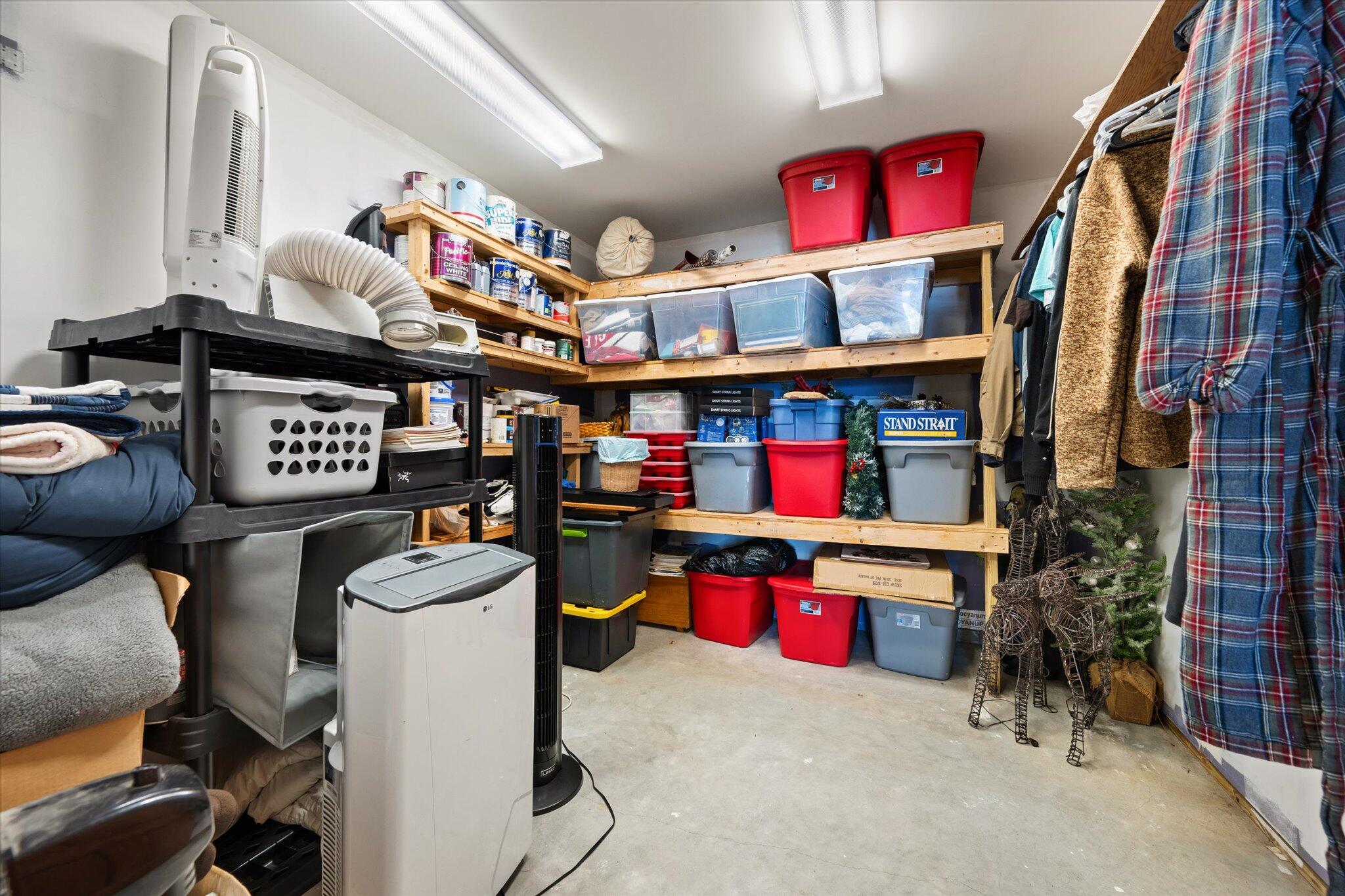172 Harford Point Road Greenville Junction, ME 04442 - Photo 52 of 77 52-Lower Level Storage Closet