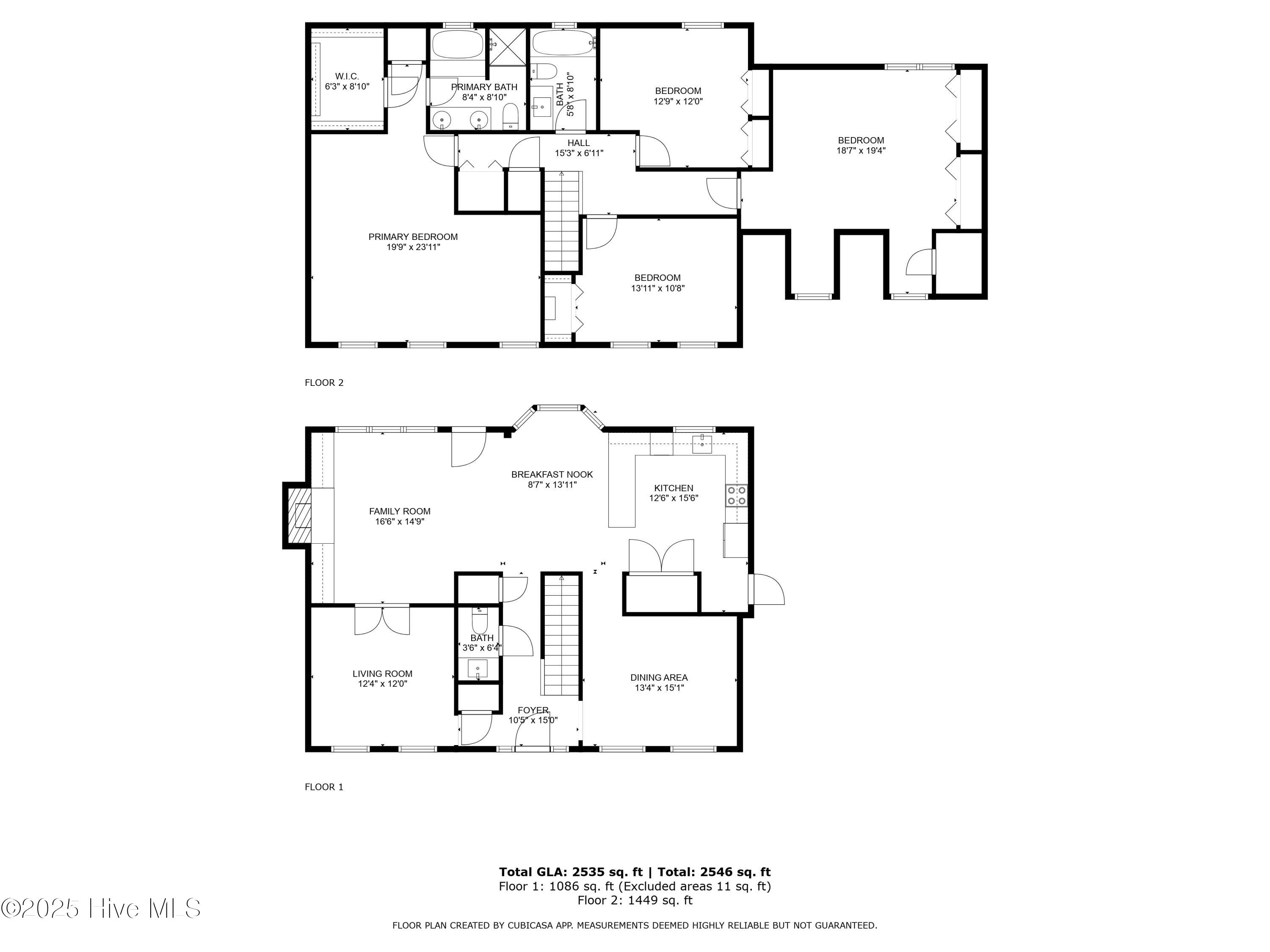 902 Welsh Lane Jacksonville, NC 28546 - Photo 72 of 74 2D Floor Plan for 902 Welsh Lane_2