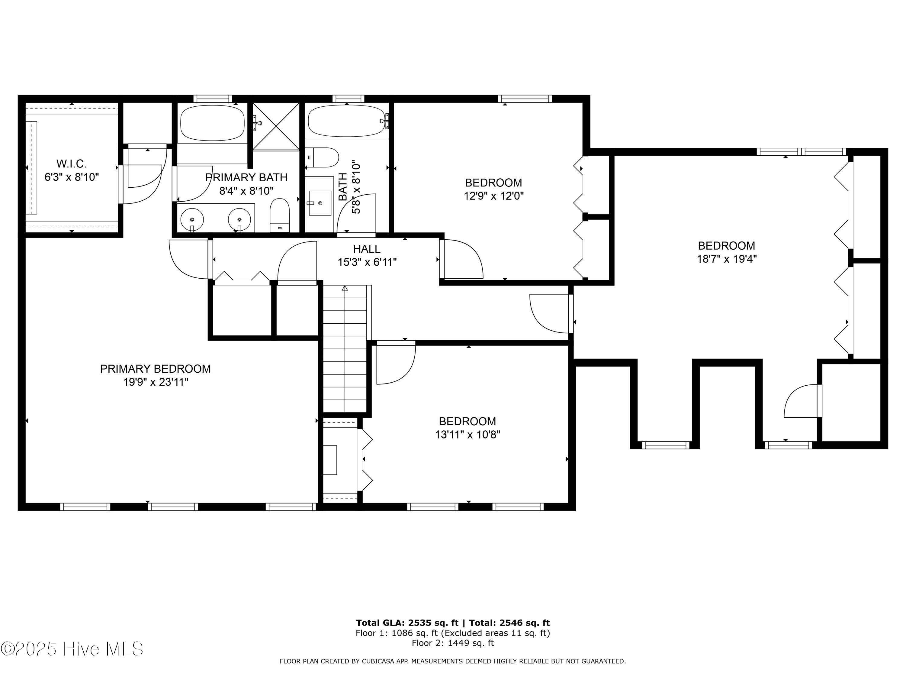 902 Welsh Lane Jacksonville, NC 28546 - Photo 73 of 74 2D Floor Plan for 902 Welsh Lane_1