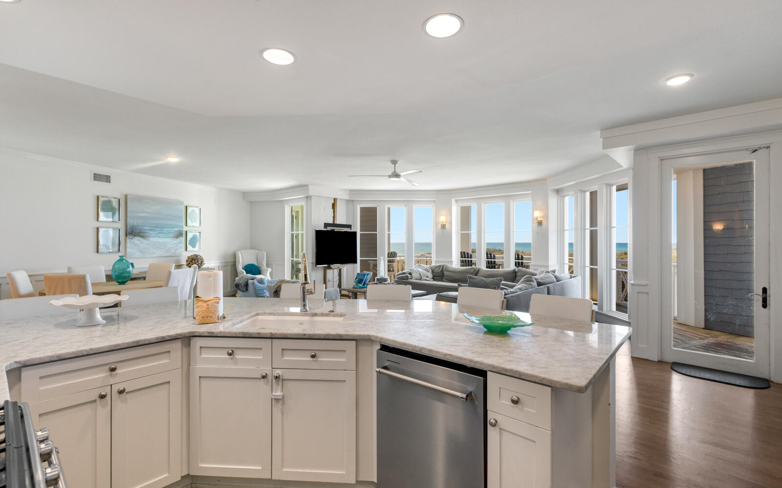 100 Bridge Lane, Unit 214C Inlet Beach, FL 32461 - Photo 14 of 54 a kitchen with sink stove and refrigerator