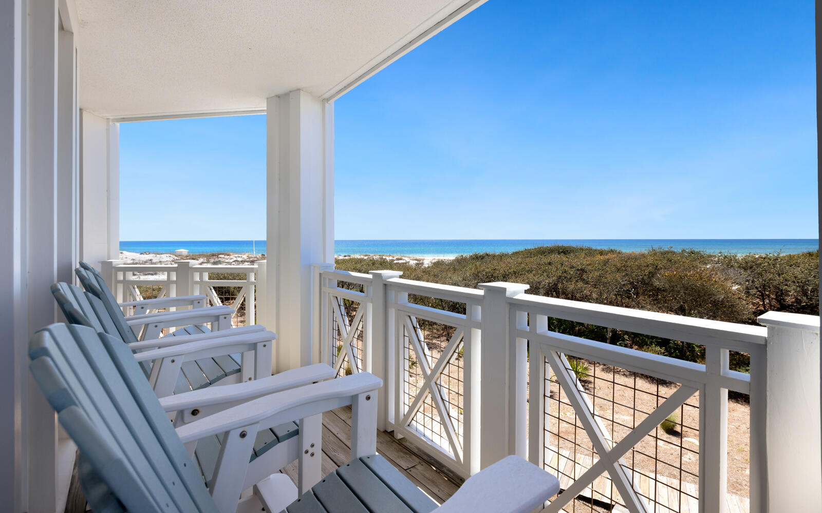 100 Bridge Lane, Unit 214C Inlet Beach, FL 32461 - Photo 26 of 54 a view of balcony with furniture