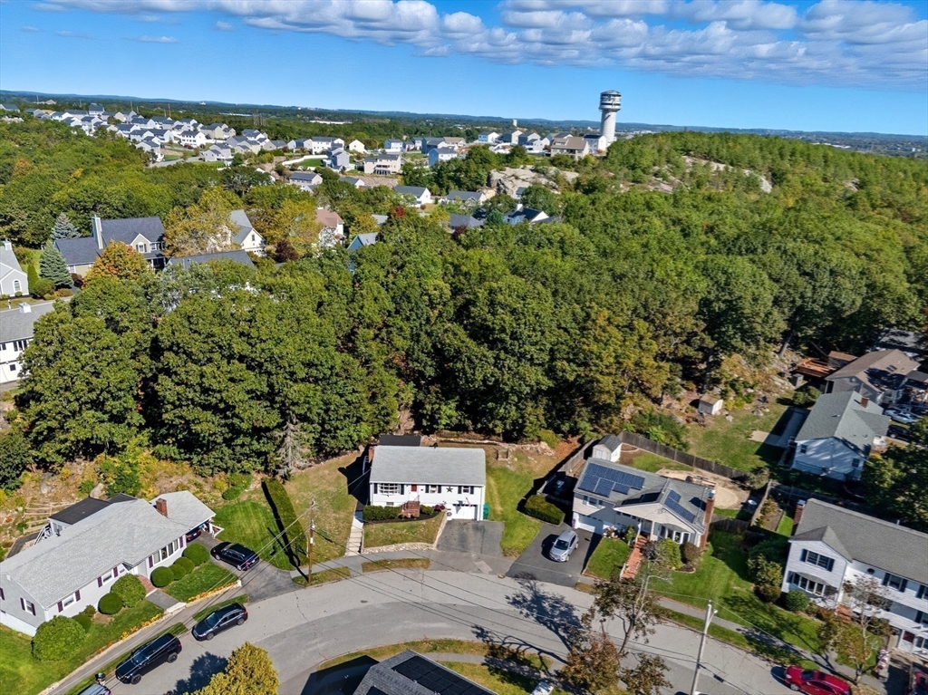 35 Oak Ridge Circle Lynn, MA 01904 - Photo 30 of 37 an aerial view of residential houses with outdoor space