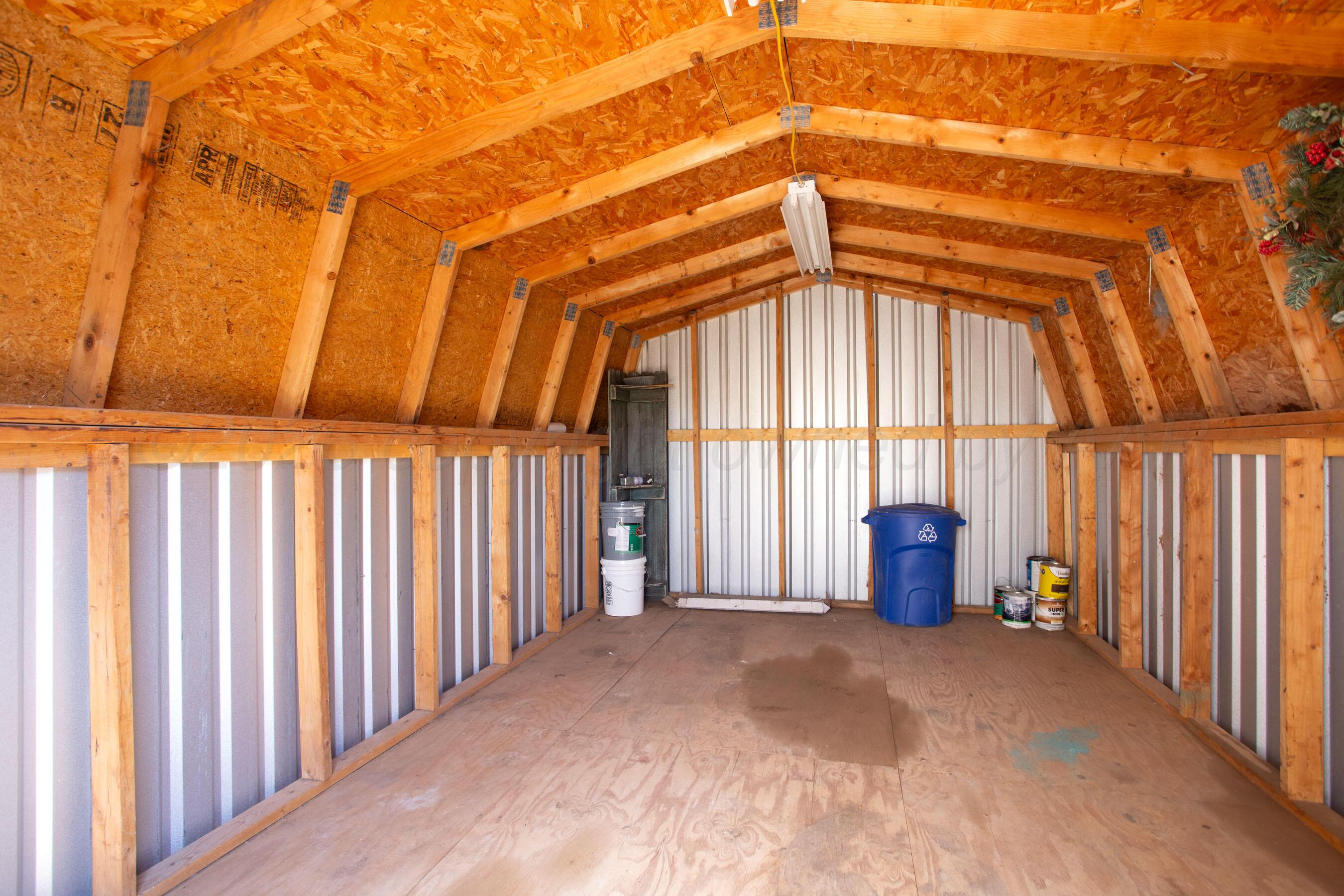 4612 Cline Road Amarillo, TX 79110 - Photo 32 of 40 Storage Shed