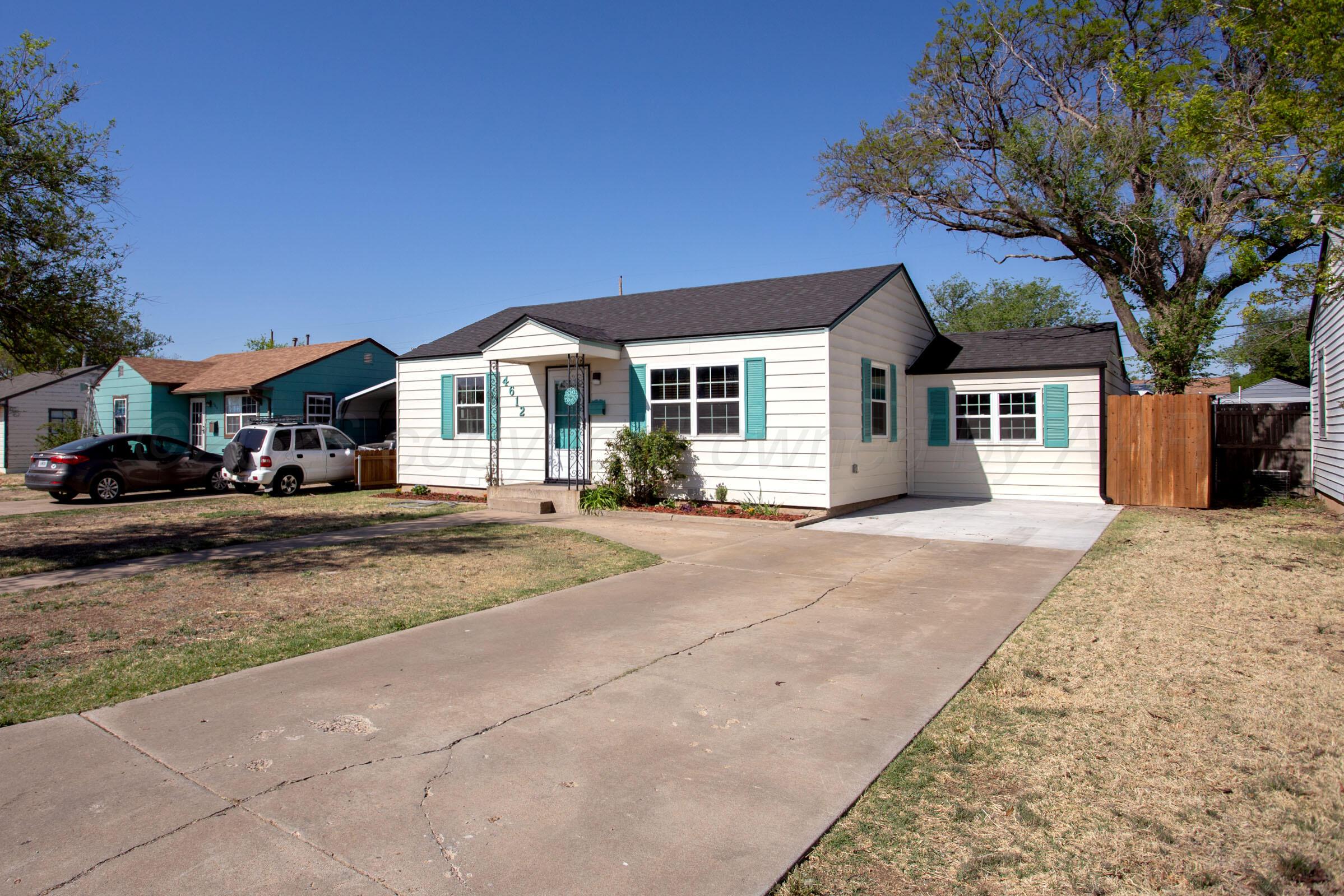 4612 Cline Road Amarillo, TX 79110 - Photo 33 of 40 Street View/Driveway