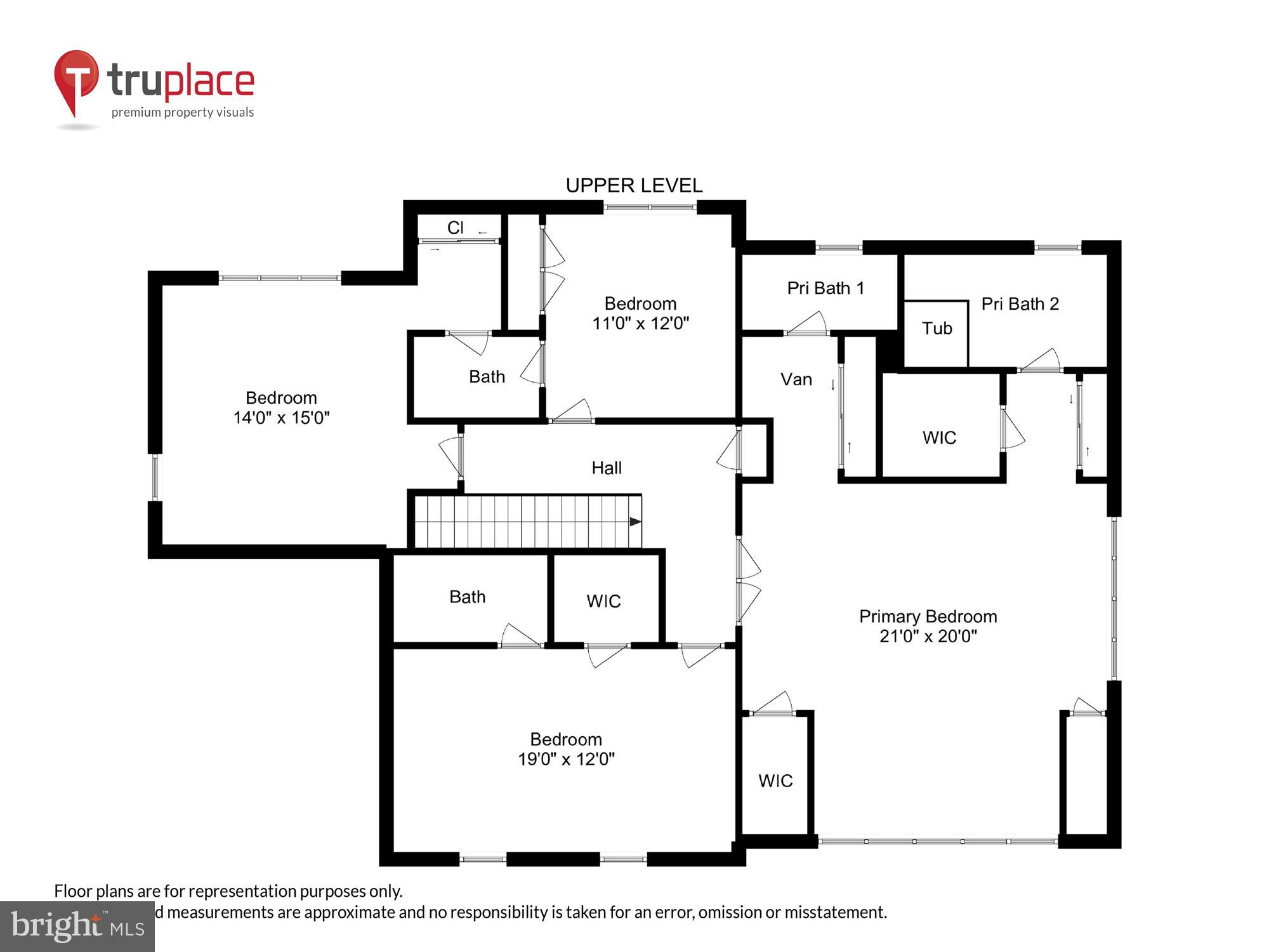 7922 Springer Road Bethesda, MD 20817 - Photo 57 of 58 Upper Level Floor Plan