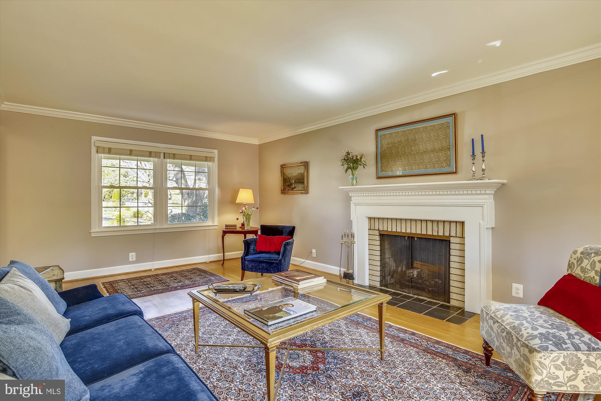 7107 Devonshire Road Alexandria, VA 22307 - Photo 19 of 42 Make cold nights cozy w/ wood burning fireplace