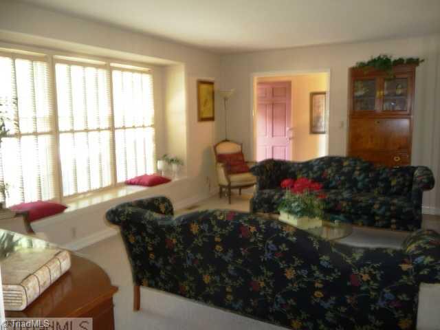 907 Oakview Road High Point, NC 27265 - Photo 5 of 14 Living Room. Huge Living Room with window seat.