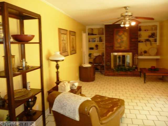 907 Oakview Road High Point, NC 27265 - Photo 6 of 14 Den/Family/Great Room. Oversized Room-Great for a Pool Table. Ceramic tile floor. Sliding doors to fenced backyard.