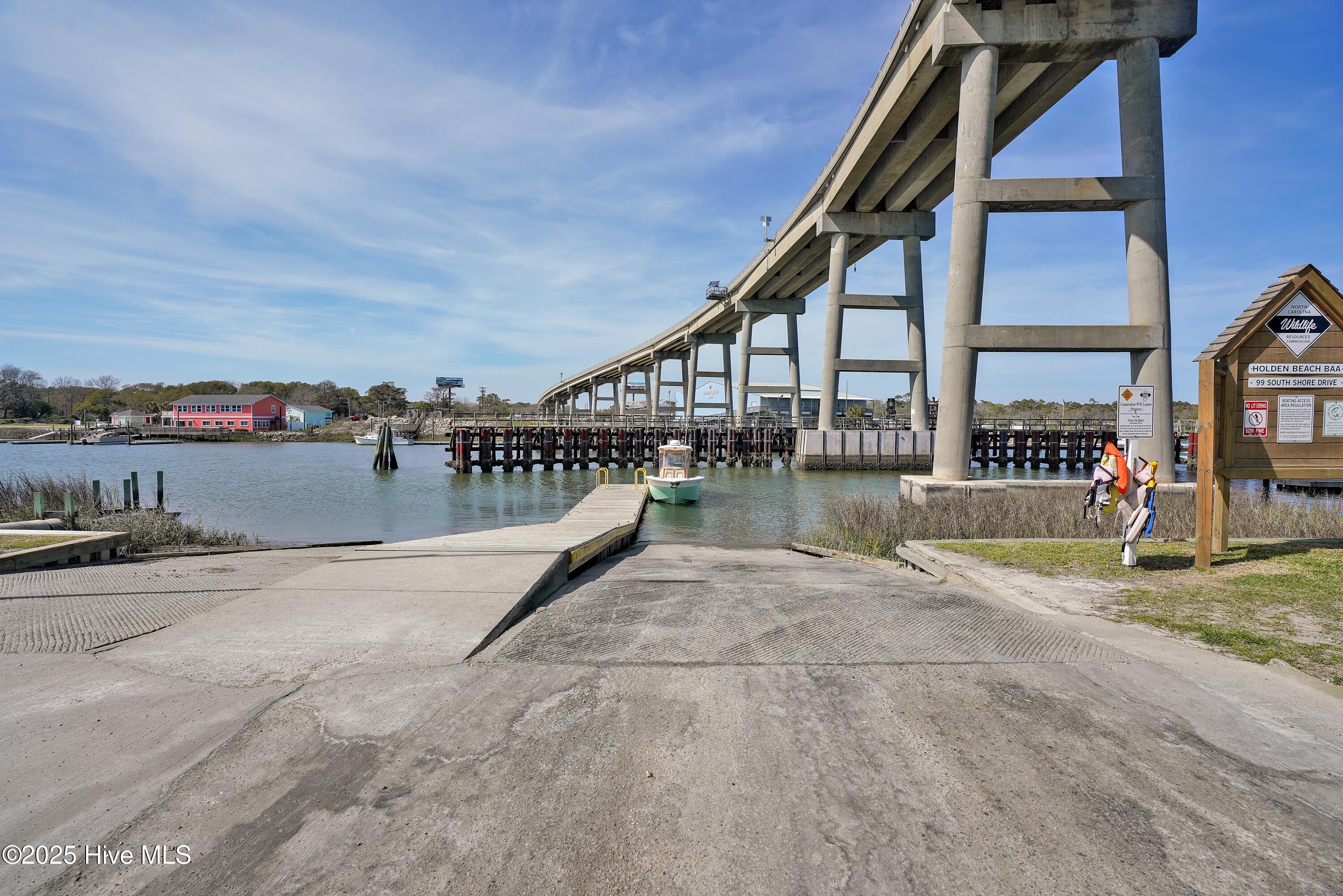 2905 Shell Landing Road Southwest Supply, NC 28462 - Photo 52 of 56 Public Boat Ramp under Holden Beach Bridge