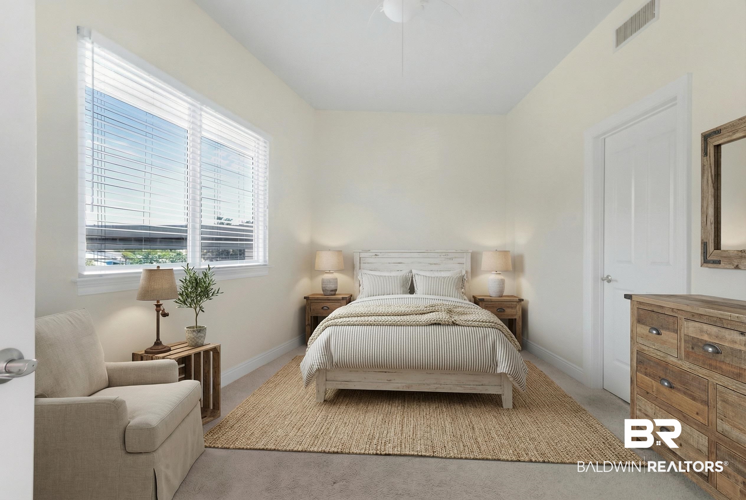 28250 Canal Road, Unit 106 Orange Beach, AL 36561 - Photo 48 of 50 Bedroom featuring light colored carpet and baseboards
