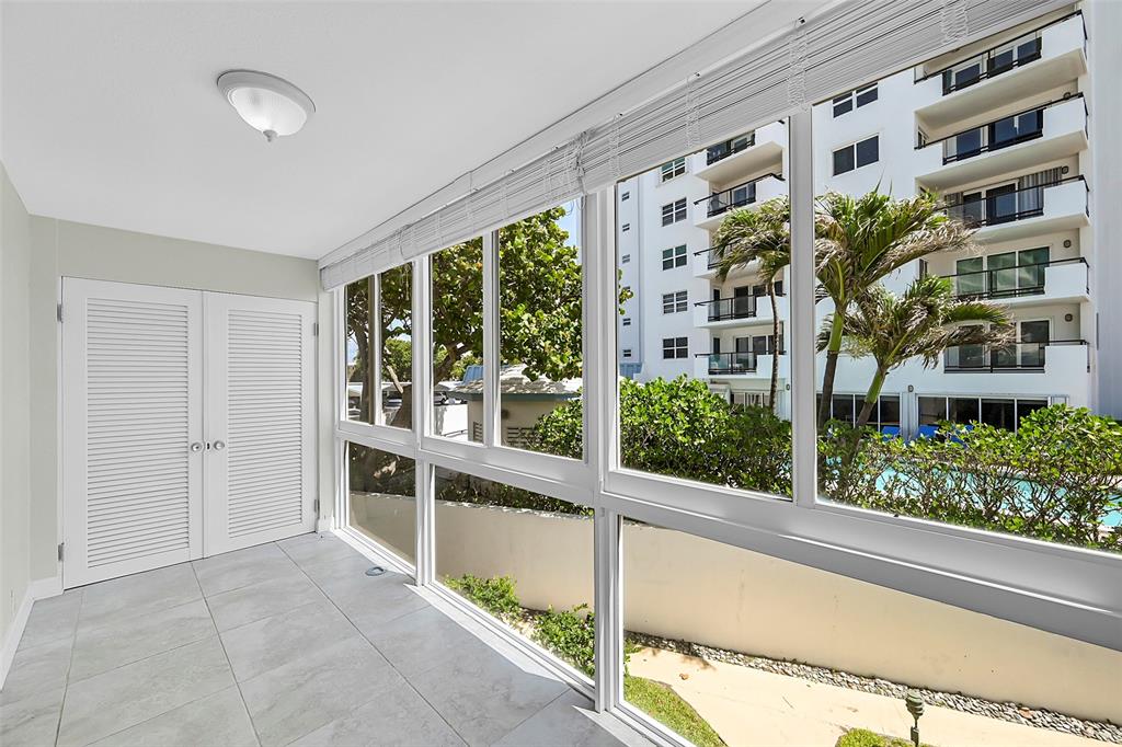 1530 South Ocean Boulevard, Unit 12 Lauderdale-by-the-Sea, FL 33062 - Photo 24 of 81 a view of front door and porch