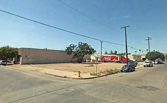 a view of a living room and a garage