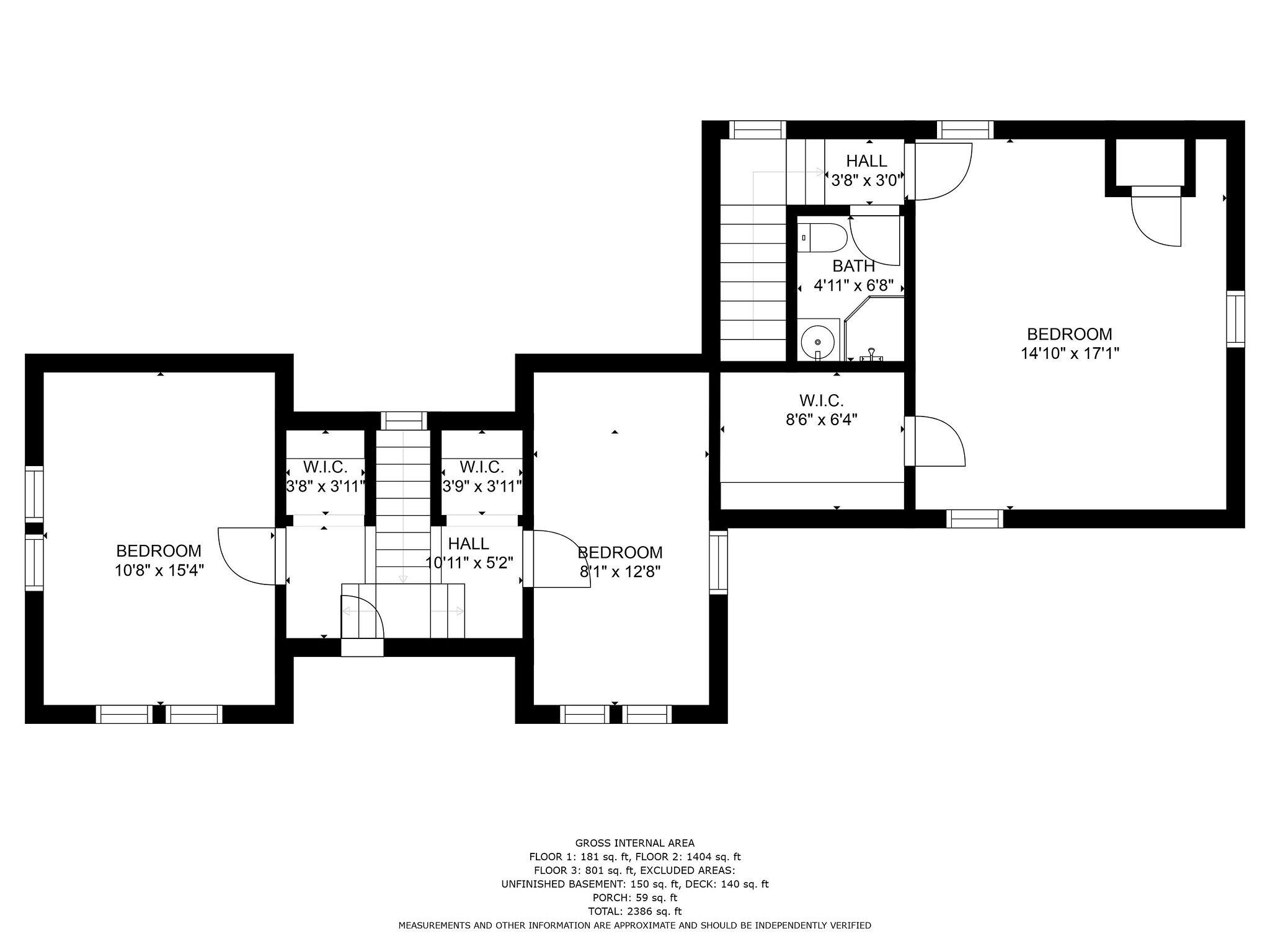 7 Tupper Road Sandwich, MA 02563 - Photo 39 of 40 3rd_floor_dimensions_7_tupper_rd___sandw