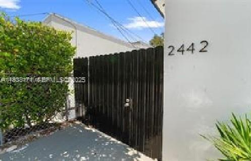 2442 Southwest 3rd Street, Unit 4 Miami, FL 33135 - Photo 13 of 13 a view of a backyard