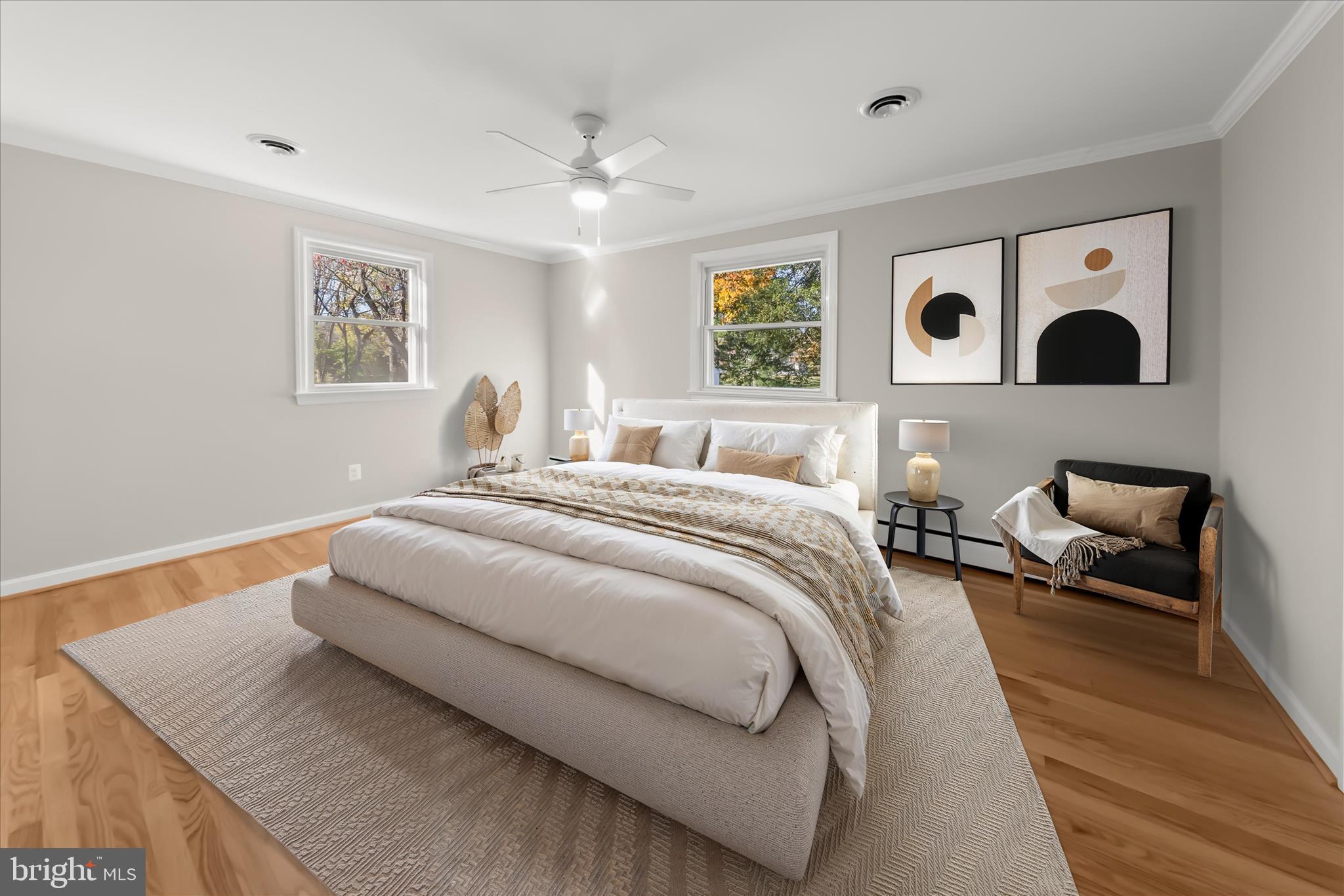 12775 Frederick Road West Friendship, MD 21794 - Photo 8 of 65 Entry level primary bedroom (virtually staged)