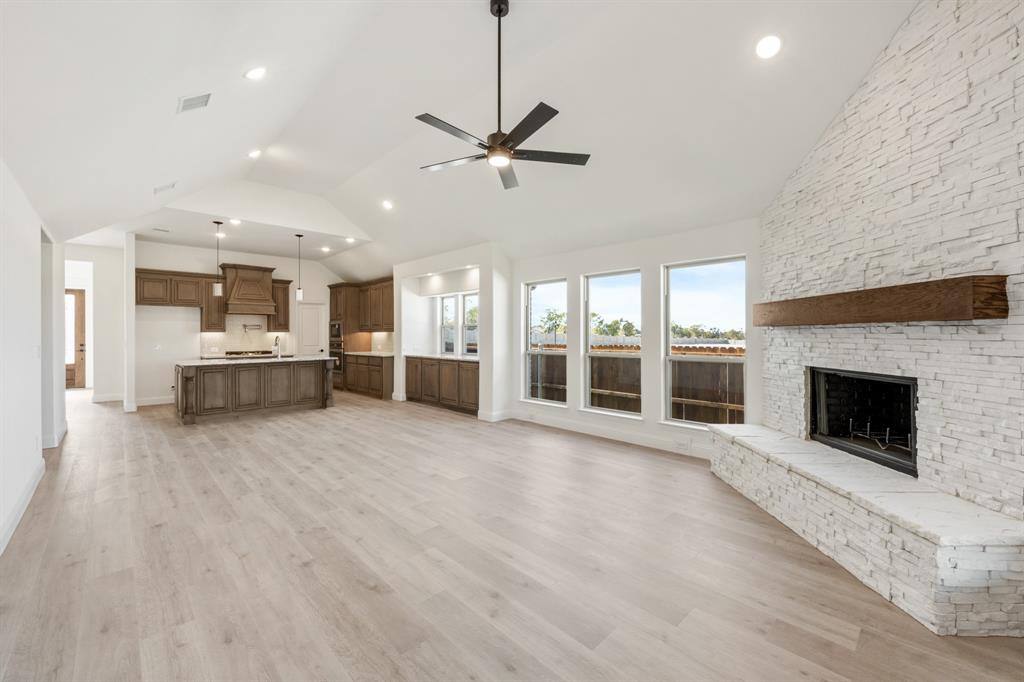 2016 Hickory Chase Lane Anna, TX 75409 - Photo 18 of 35 a view of an empty room with a fireplace and window