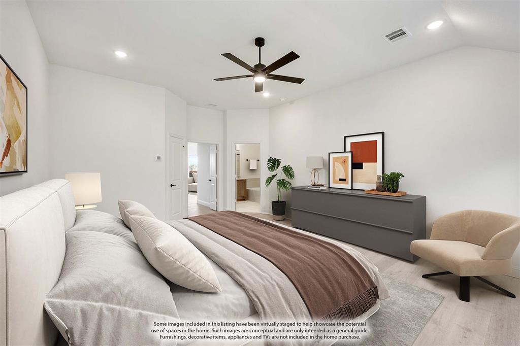 2016 Hickory Chase Lane Anna, TX 75409 - Photo 23 of 35 a bedroom with a bed and furniture