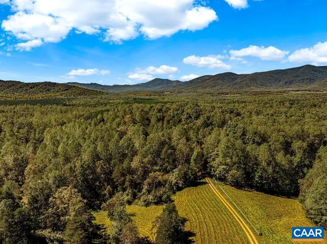 a view of lake and mountain