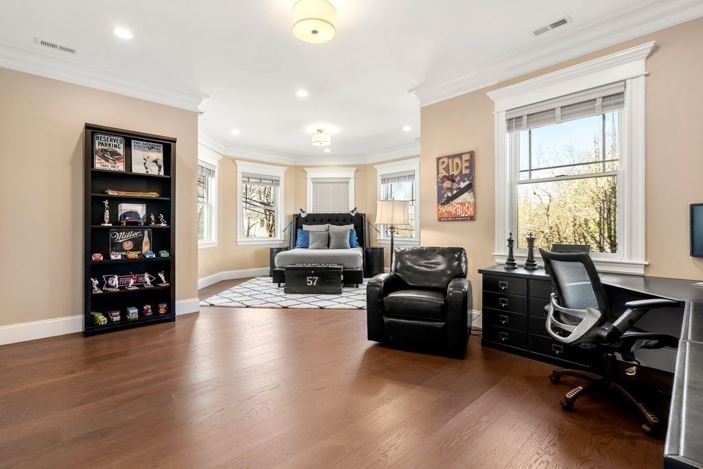 9 Nardell Road Newton, MA 02459 - Photo 25 of 32 a living room with furniture window and wooden floor