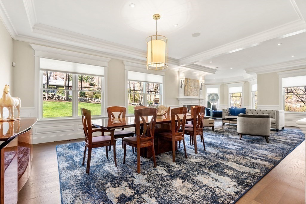 9 Nardell Road Newton, MA 02459 - Photo 10 of 32 a view of a dining room with furniture