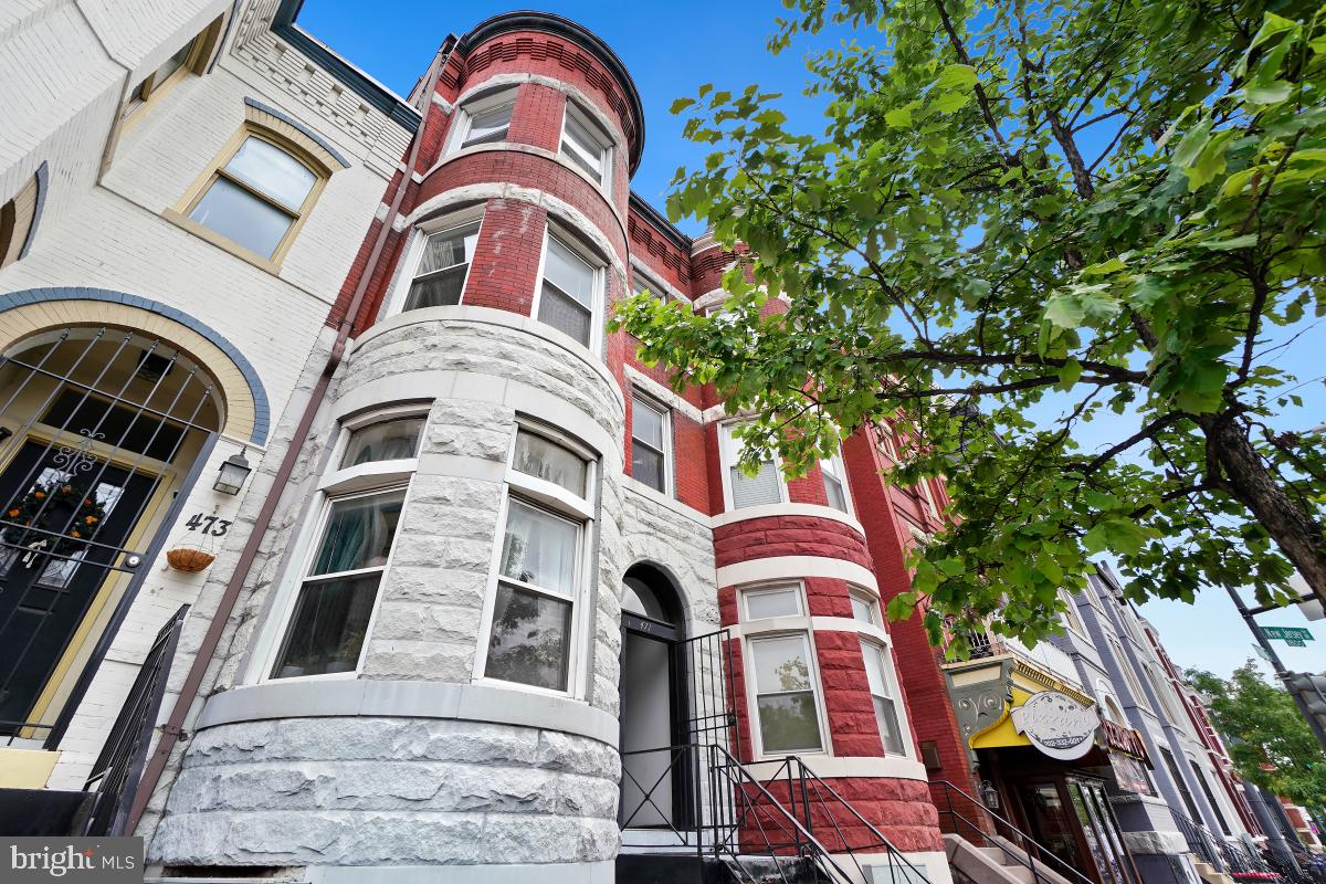 471 Florida Avenue Northwest, Unit 1 Washington, DC 20001 - Photo 3 of 39 a front view of a multi story residential apartment building