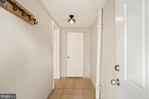 a view of front door