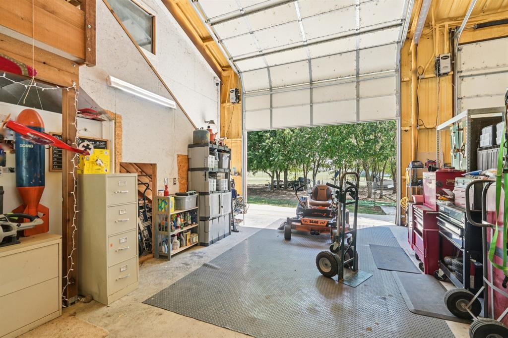 169 Chisam Road Valley View, TX 76272 - Photo 27 of 37 a view of a room with gym equipment
