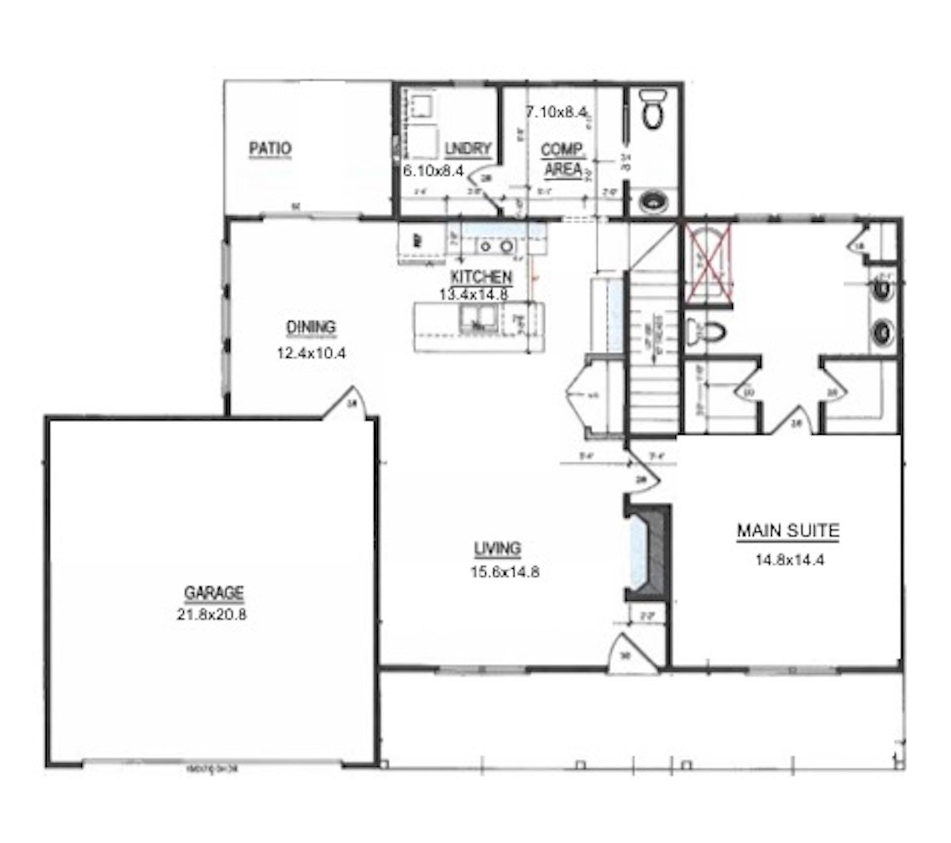 87 Springtooth Drive Zebulon, NC 27597 - Photo 2 of 3 First Floor