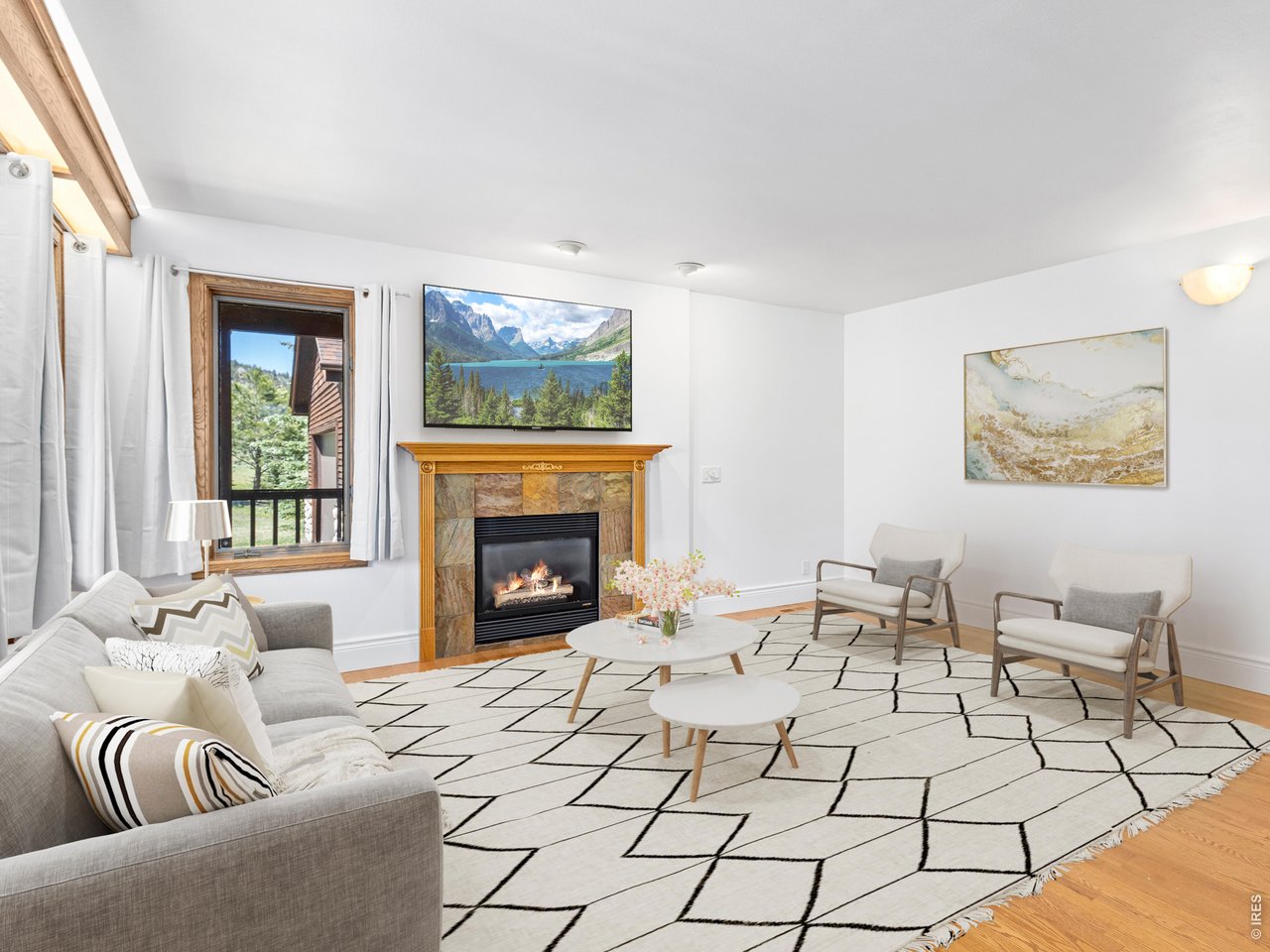 2180 Devils Gulch Road Estes Park, CO 80517 - Photo 15 of 40 Gas Fireplace