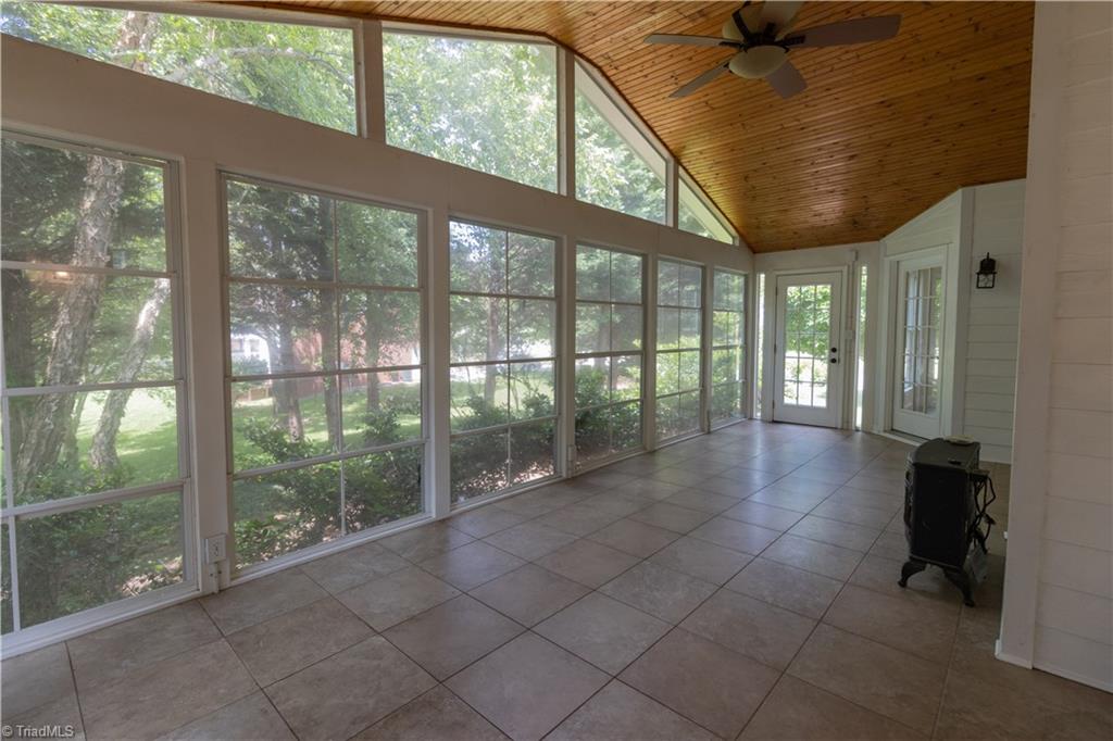 3800 Pinetop Road Greensboro, NC 27410 - Photo 16 of 29 Sunroom with EASY BREEZE WINDOWS