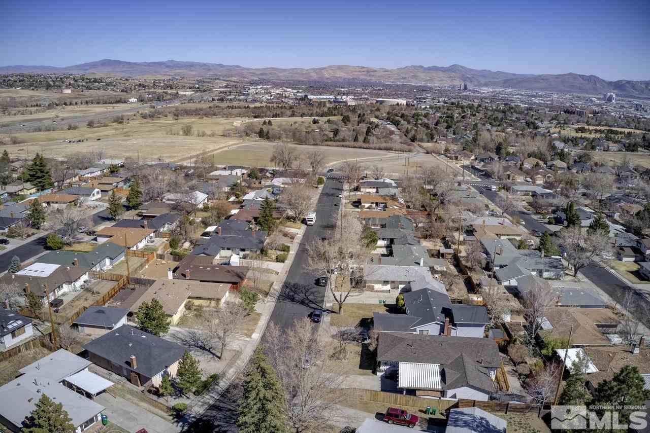 2001 Arcane Avenue Reno, NV 89503 - Photo 25 of 25 an aerial view of residential house with outdoor space and mountain view