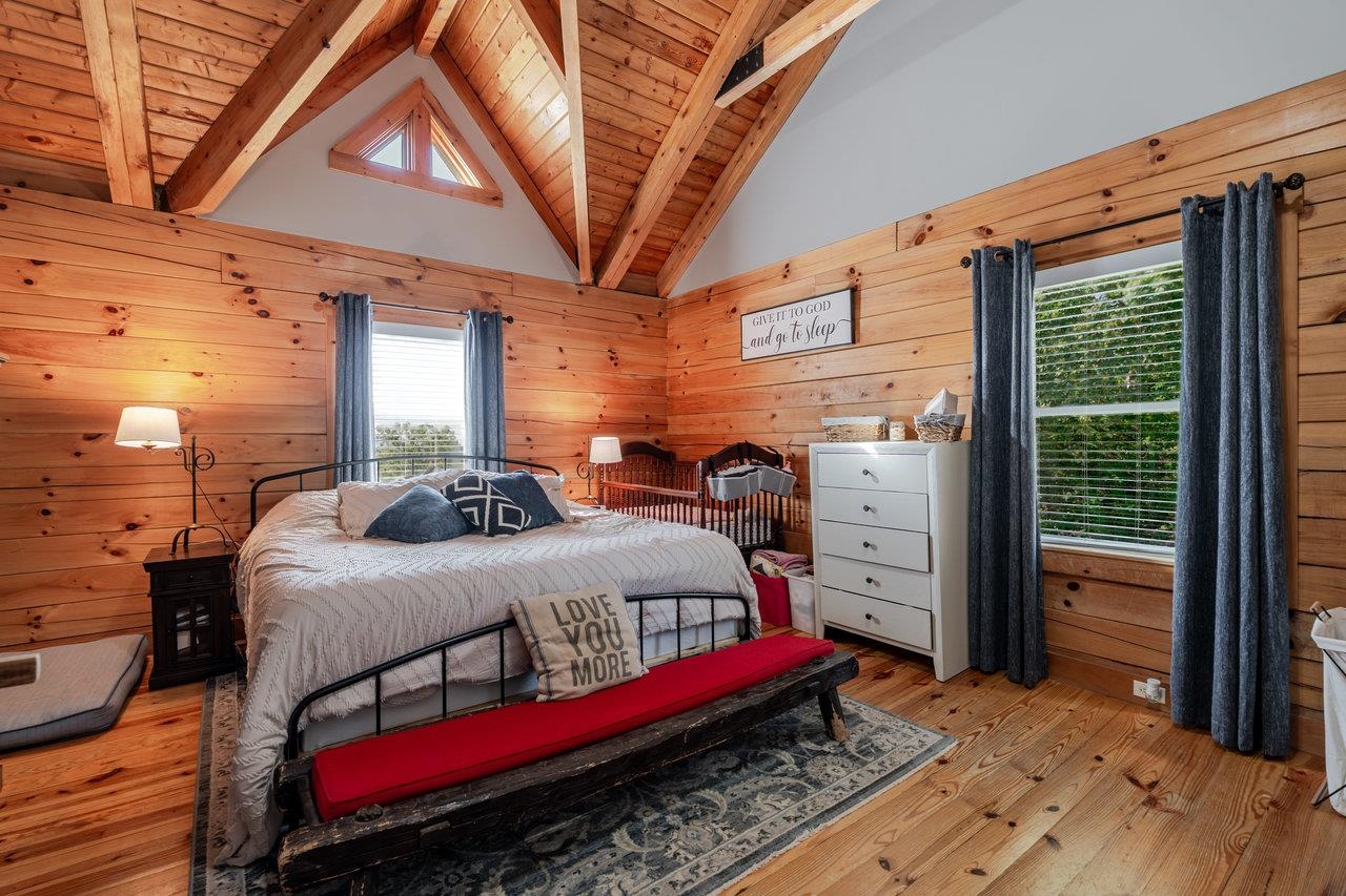 12012 Hollar School Road Linville, VA 22834 - Photo 45 of 75 a bed room with a bed and a window