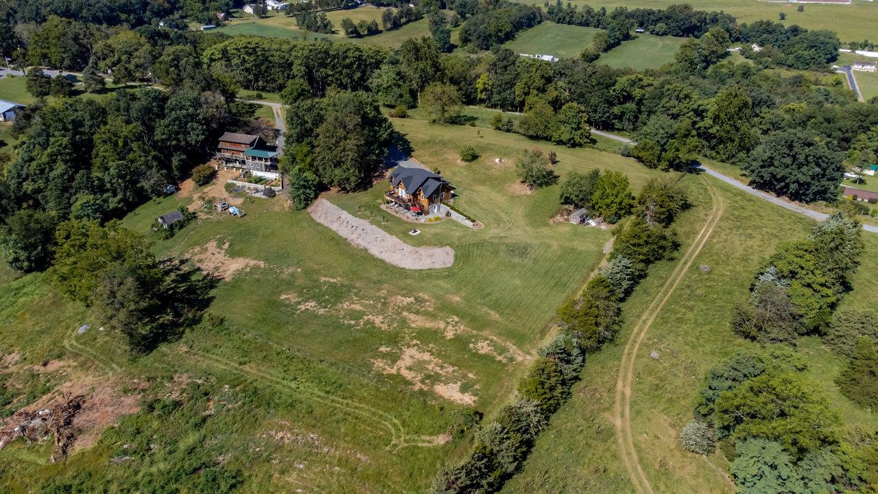 12012 Hollar School Road Linville, VA 22834 - Photo 70 of 75 an aerial view of residential house with outdoor space