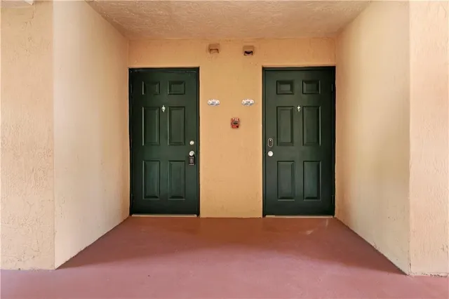 a view of a lake with houses