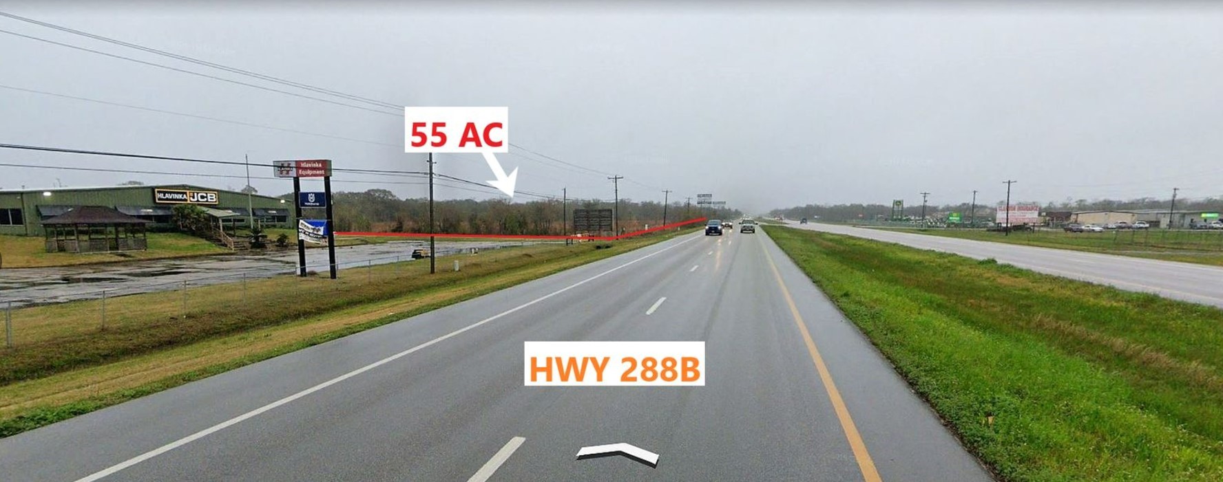 0 South S Highway Angleton, TX 77515 - Photo 4 of 4 a view of a back yard of the house