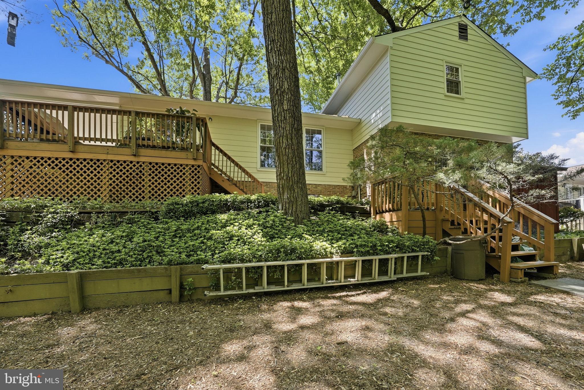 2327 Riviera Drive Vienna, VA 22181 - Photo 39 of 42 view of house from backyard