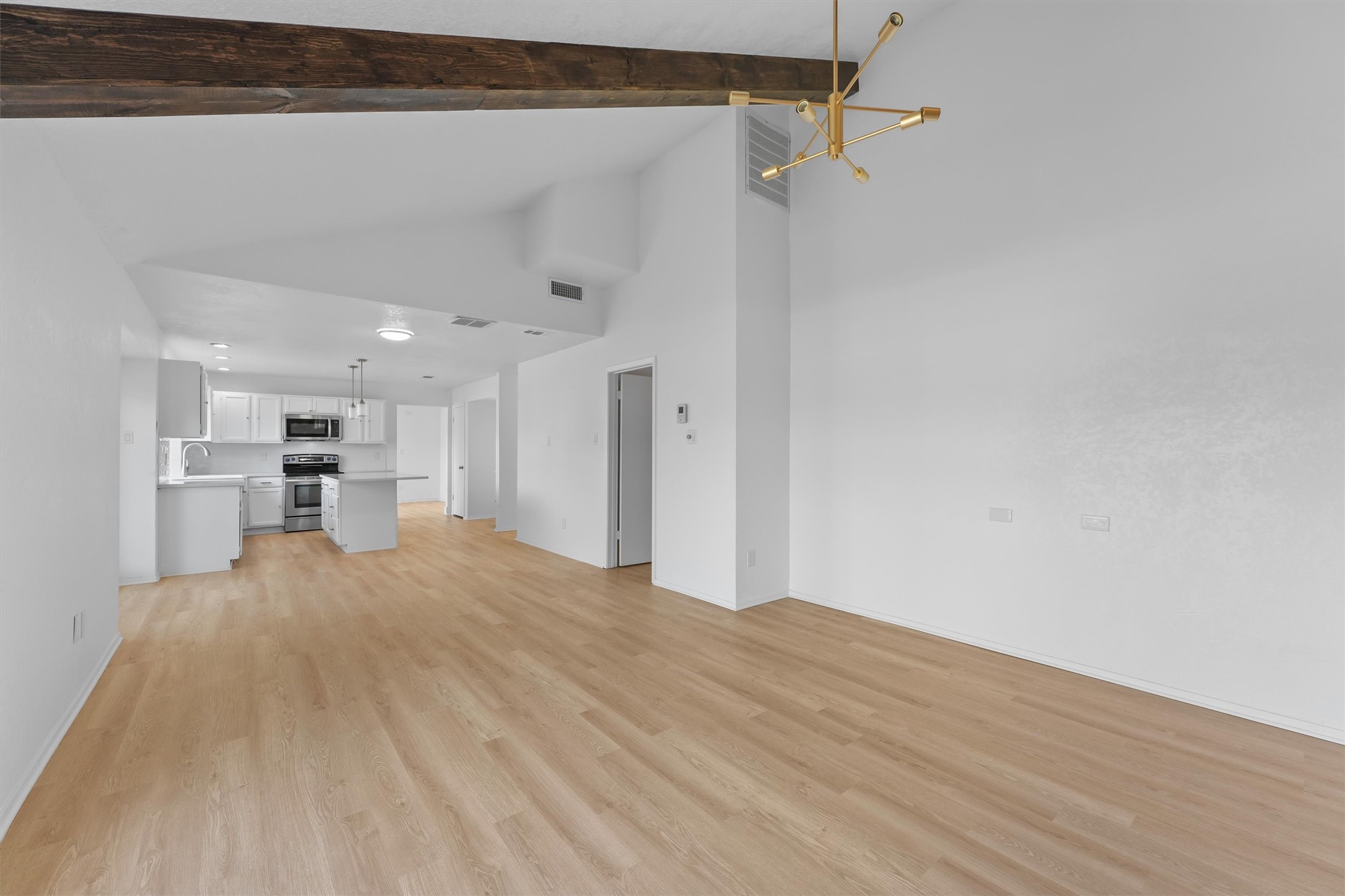 3223 Deer Valley Drive Spring, TX 77373 - Photo 13 of 25 a view of empty room with wooden floor