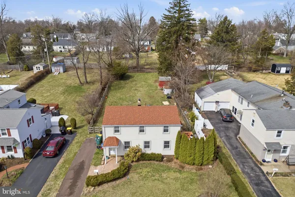 an aerial view of a