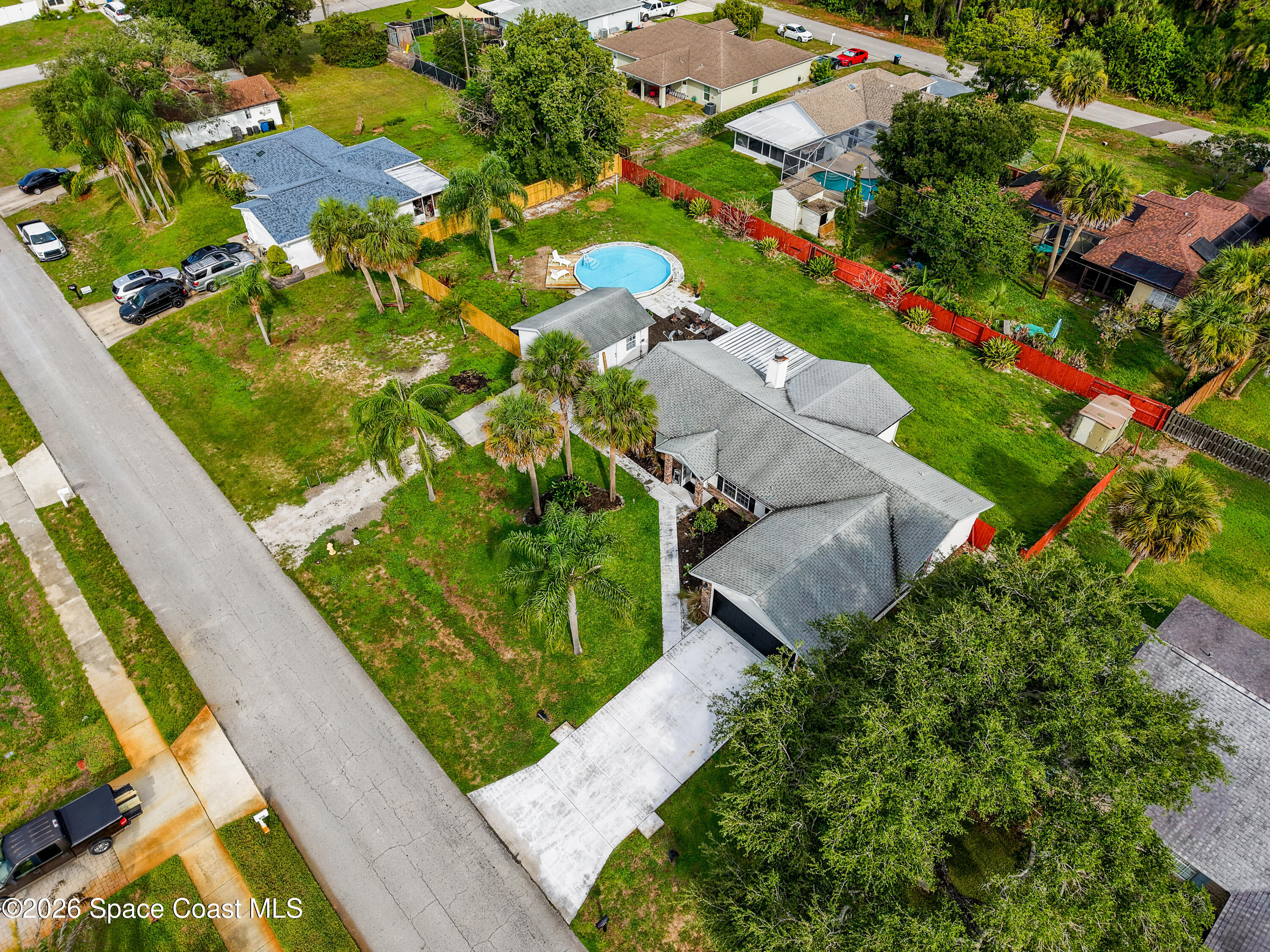 271 Hammock Road Southeast Palm Bay, FL 32909 - Photo 2 of 40 Overhead 1
