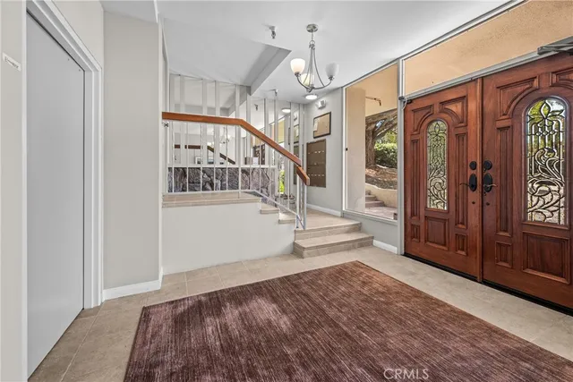 a view of a entryway door front of house