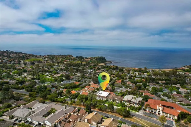 a view of city and ocean